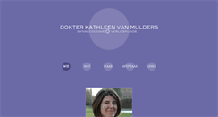 Desktop Screenshot of doktervanmulders.be